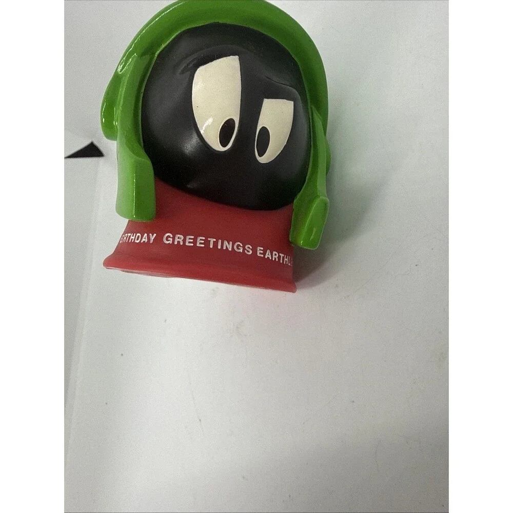 Marvin the Martian ~ Birthday Greetings Earthling!!! ~ Small Coin Bank